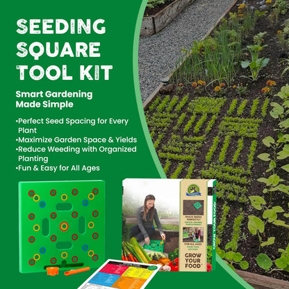 Garden Seed Spacing Planting Guide