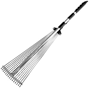 Expandable Lawn & Garden Rake