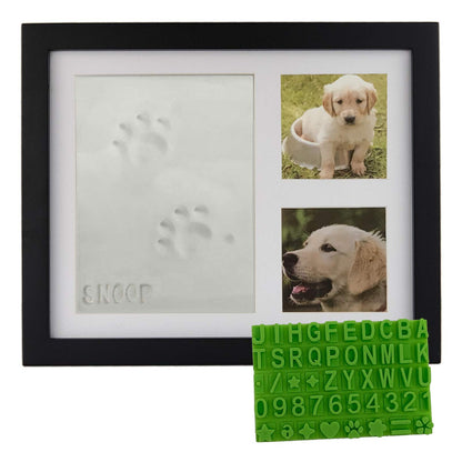 Pet Paw Print DIY Keepsake Frame Kit