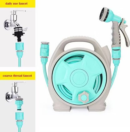 Portable Retractable Water Hose Reel
