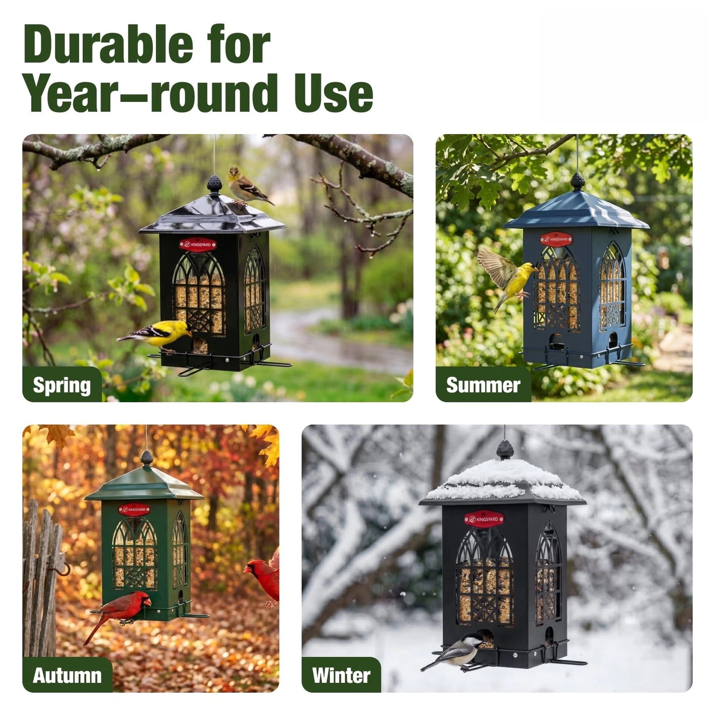 Squirrel Resistant Bird Feeder