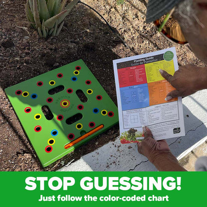 Garden Seed Spacing Planting Guide