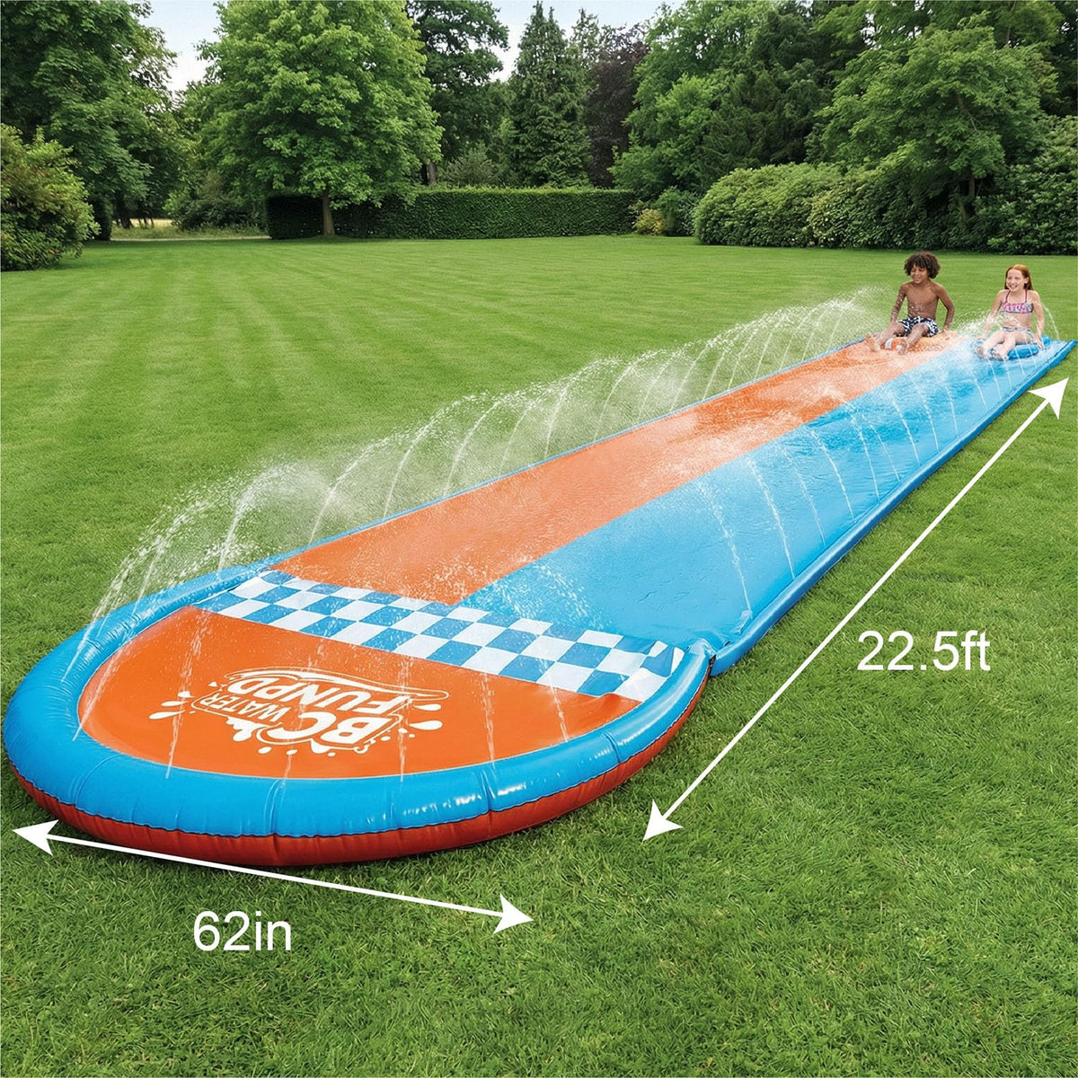 Backyard Summer Water Slide