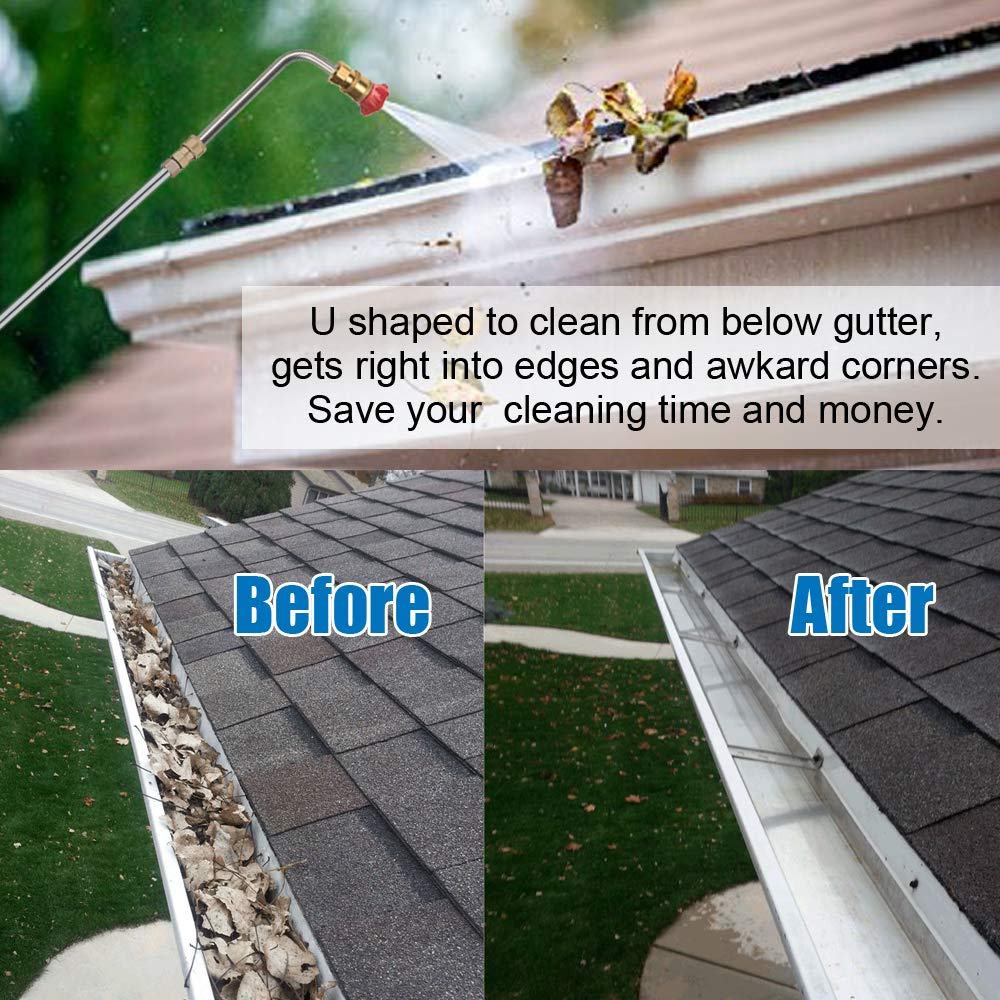 Extended Pressure Washer Wand Kit