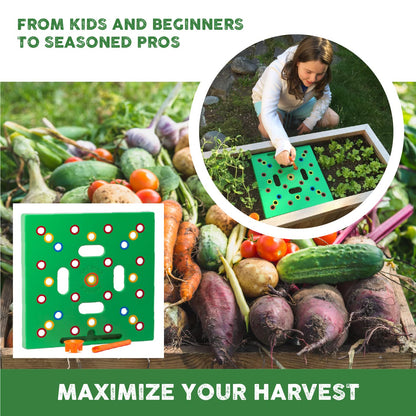 Garden Seed Spacing Planting Guide