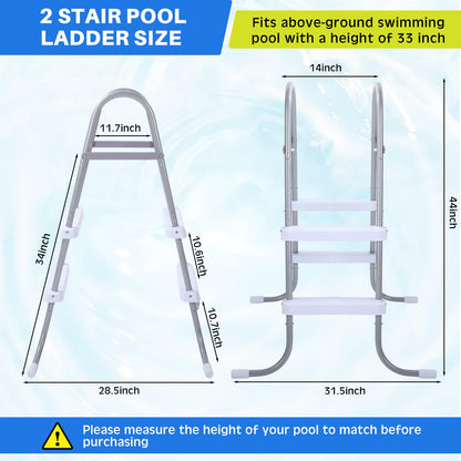 Safe & Comfortable Pool Entry Ladder