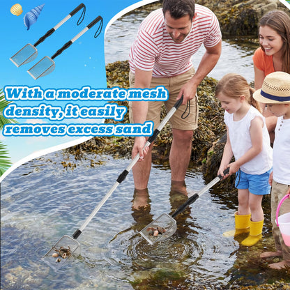 Extendable Shark Tooth Sand Scoop