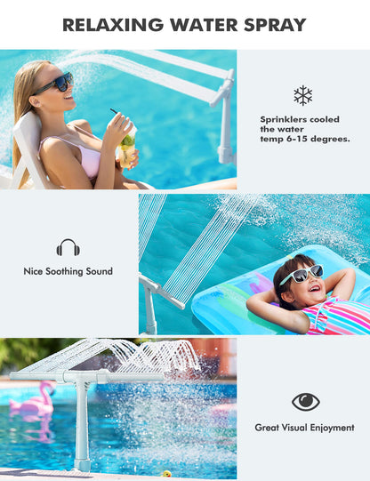 Easy Install Pool Water Fountain