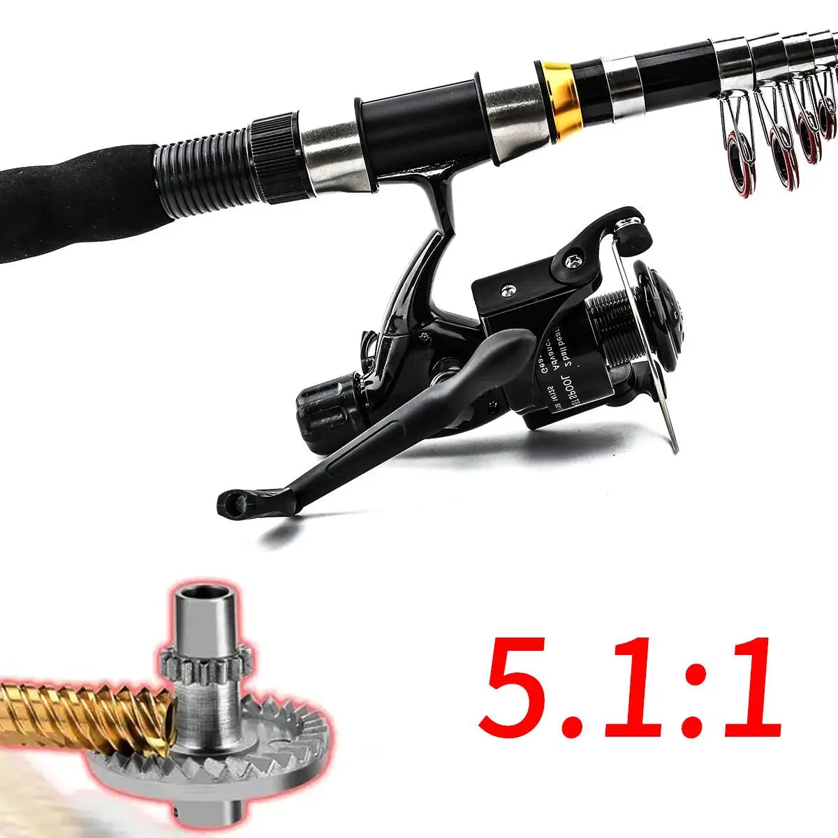 Ultralight Spinning Fishing Combo