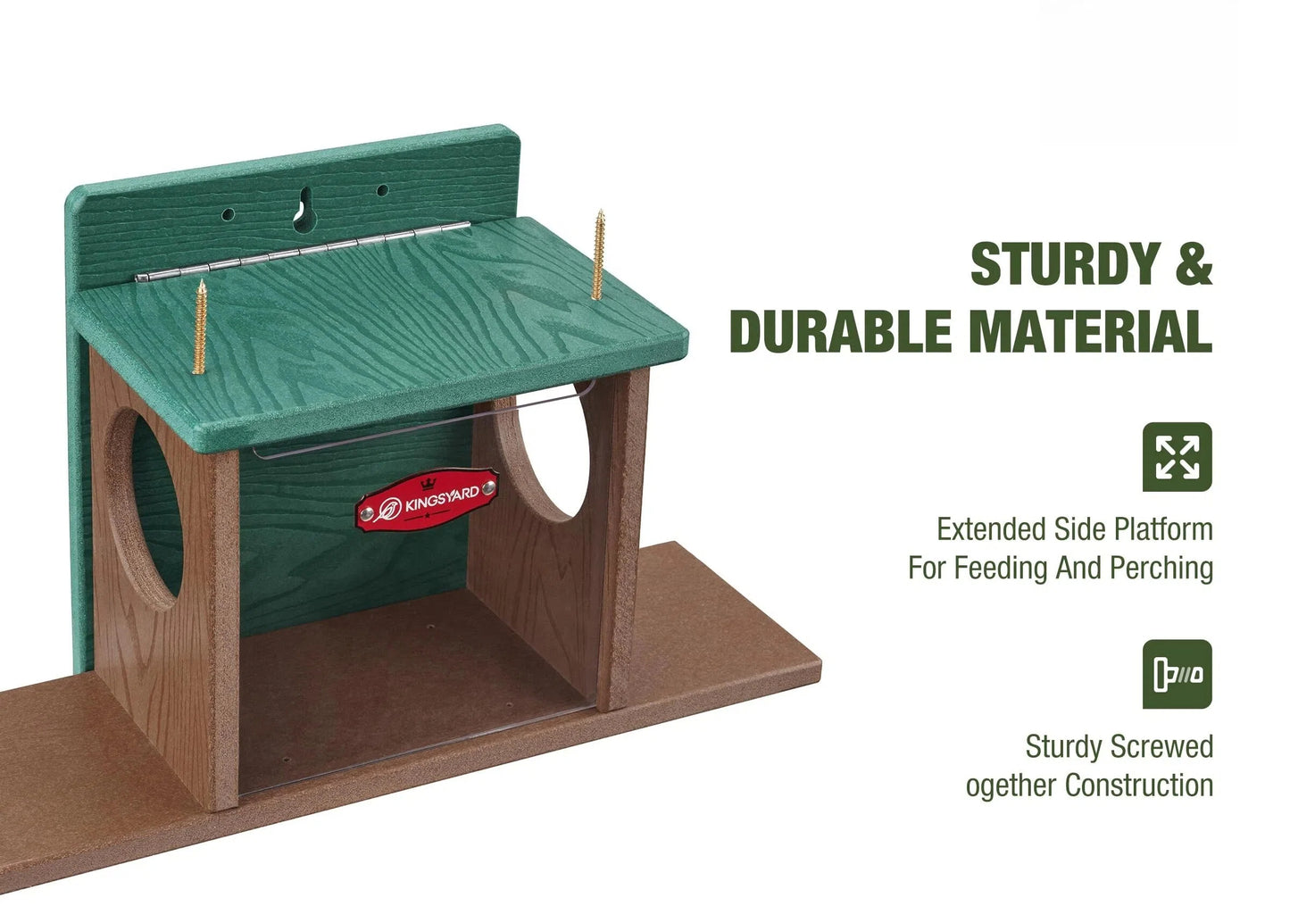 Outdoor Squirrel Feeding Station