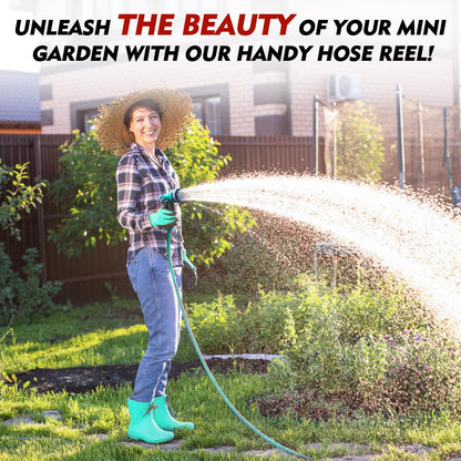 Portable Retractable Water Hose Reel