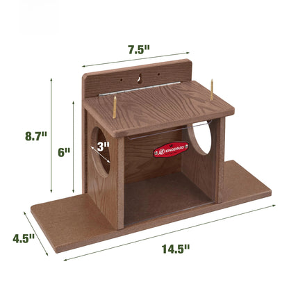 Outdoor Squirrel Feeding Station