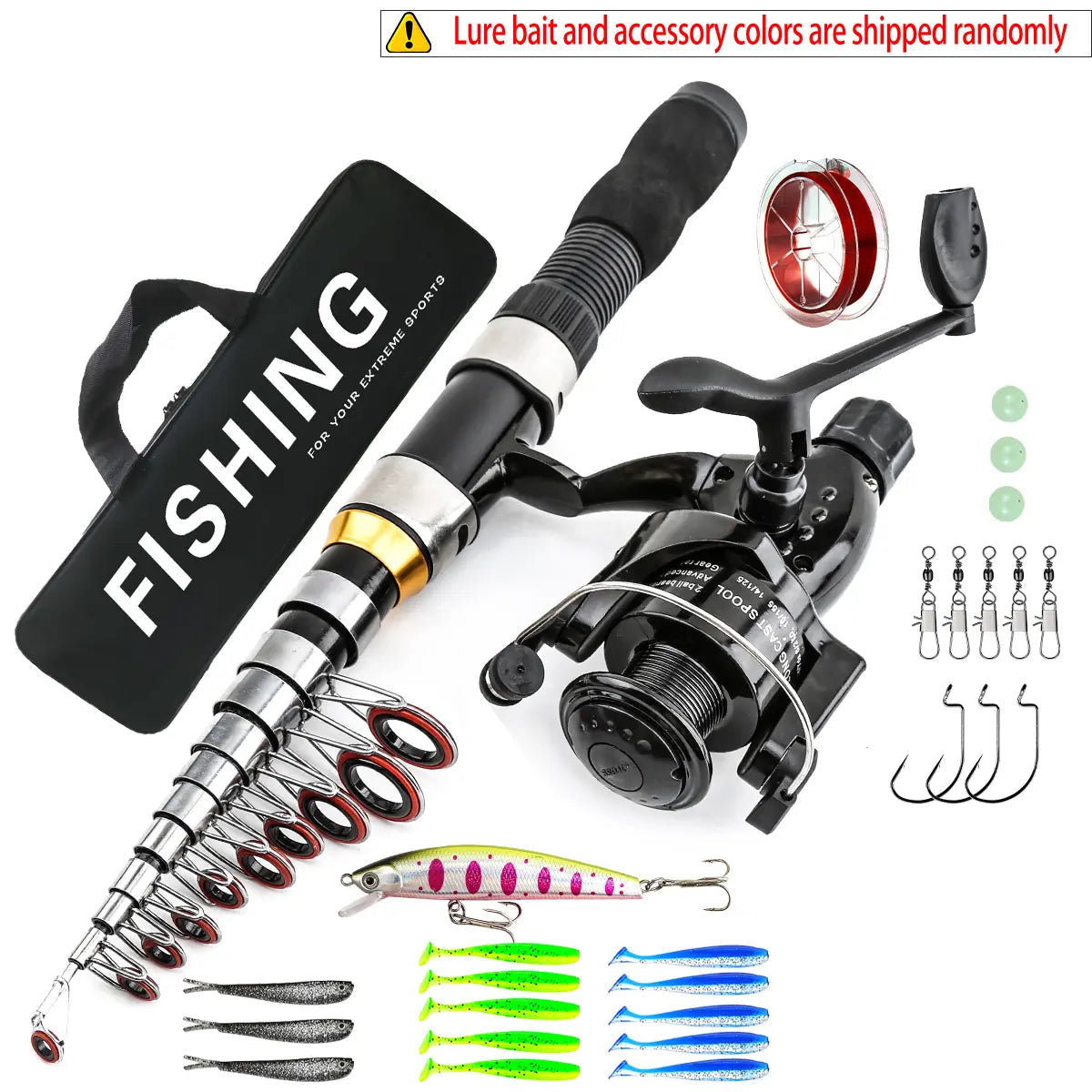 Ultralight Spinning Fishing Combo