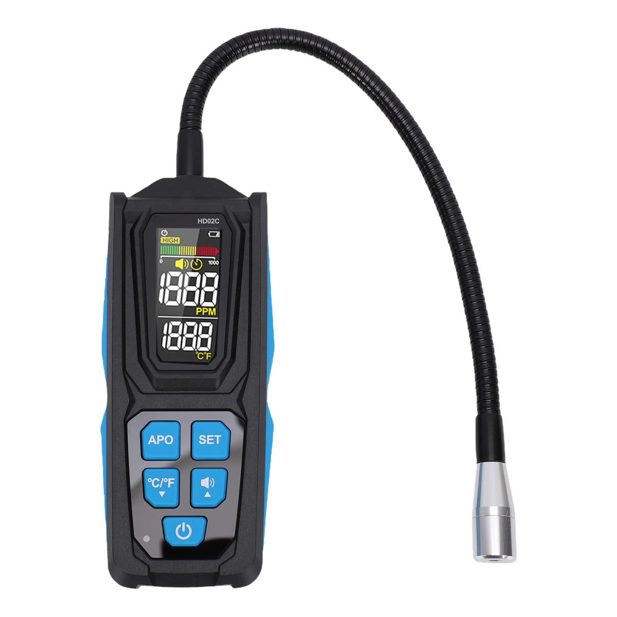 Rechargeable Refrigerant Leak Detector for HVAC &Auto AC