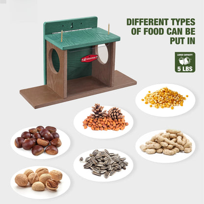 Outdoor Squirrel Feeding Station