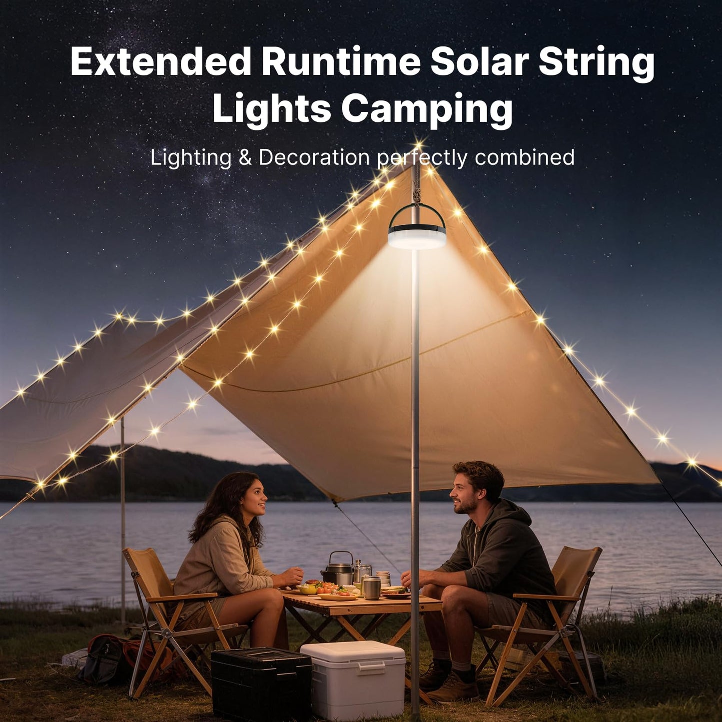 Portable Camping String Lights