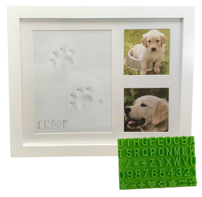 Pet Paw Print DIY Keepsake Frame Kit