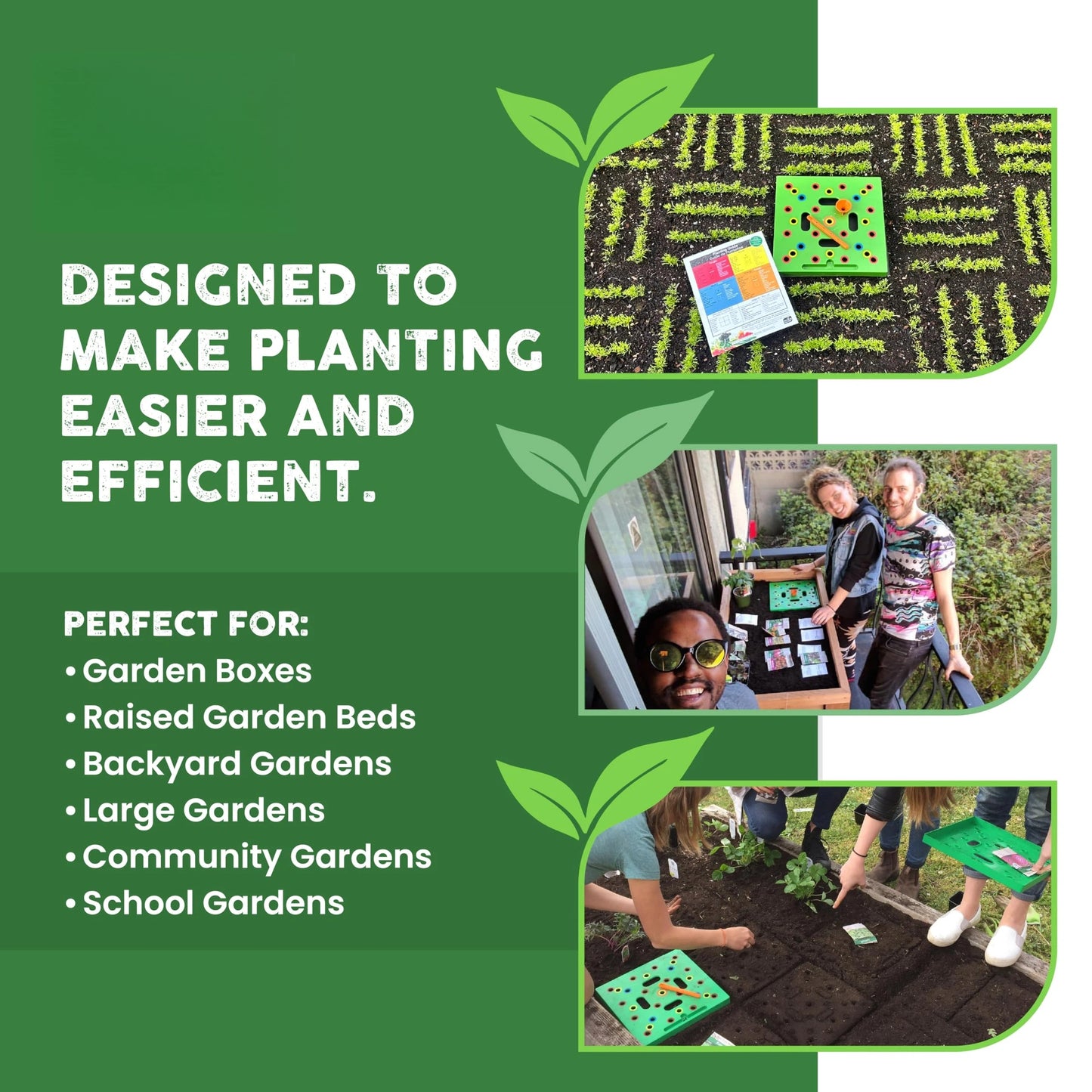 Garden Seed Spacing Planting Guide