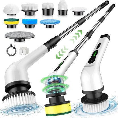 Cordless Electric Power Cleaning Scrubber