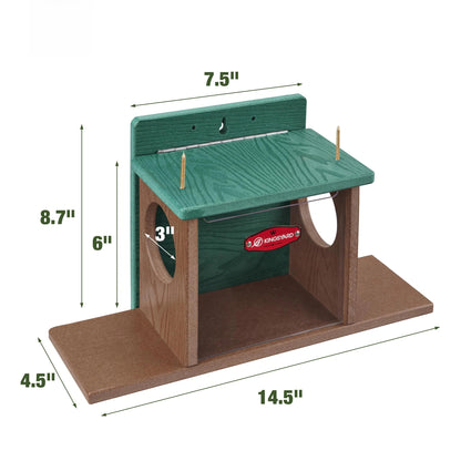 Outdoor Squirrel Feeding Station