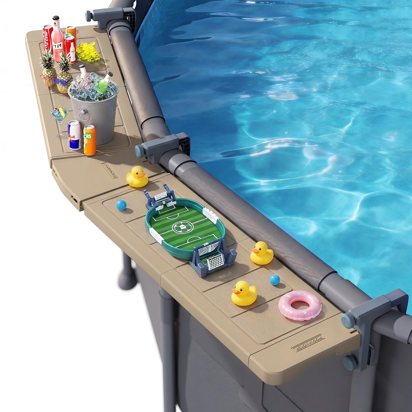 Above-Ground Poolside Bar Table