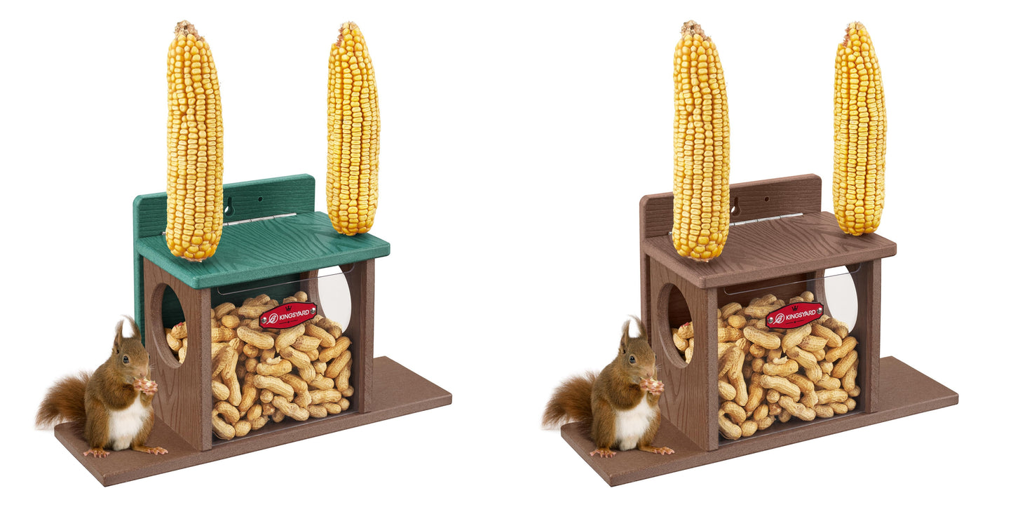 Outdoor Squirrel Feeding Station