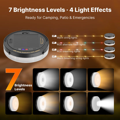 Portable Camping String Lights