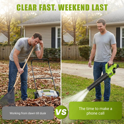 Lightweight Cordless Yard Blower