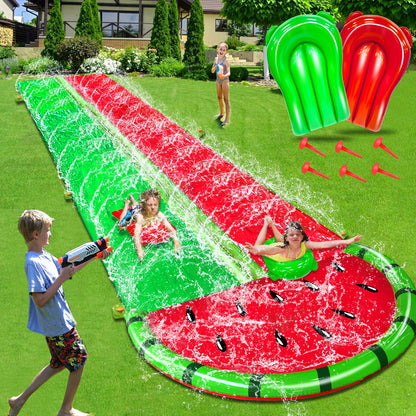 Backyard Summer Water Slide