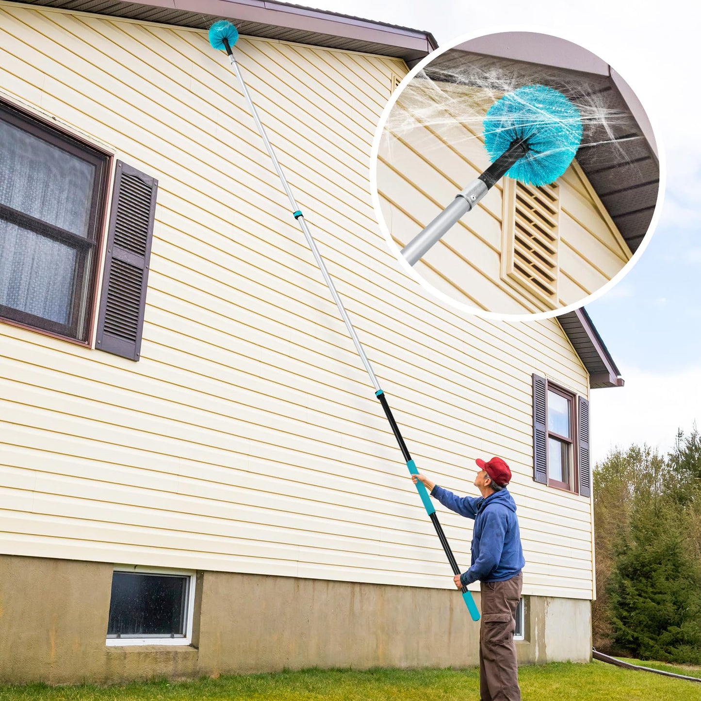 12FT Extendable Cobweb Duster