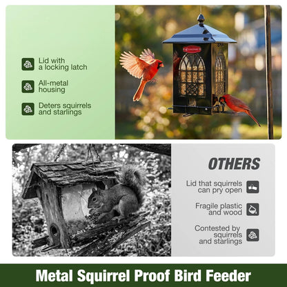 Squirrel Resistant Bird Feeder