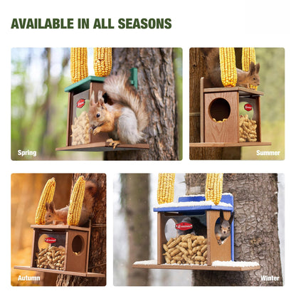 Outdoor Squirrel Feeding Station