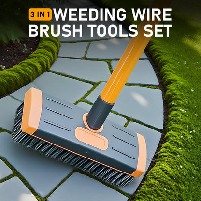 3-In-1 Outdoor Cleaning Brush Set