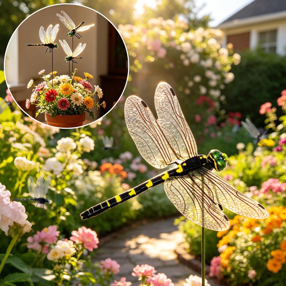 Dragonfly Mosquito Repellent Decoy – Bug-Free Outdoor Nights