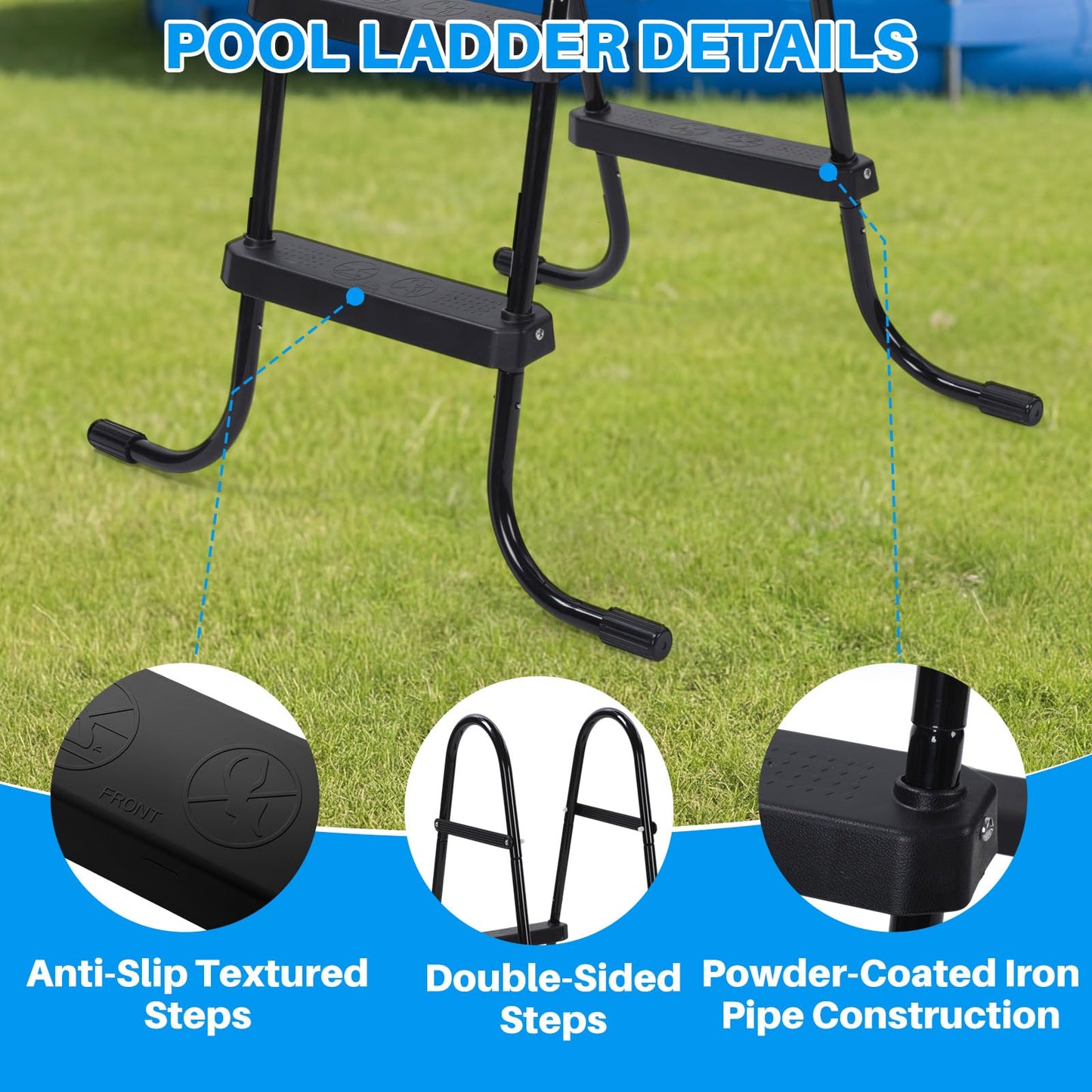 Safe & Comfortable Pool Entry Ladder