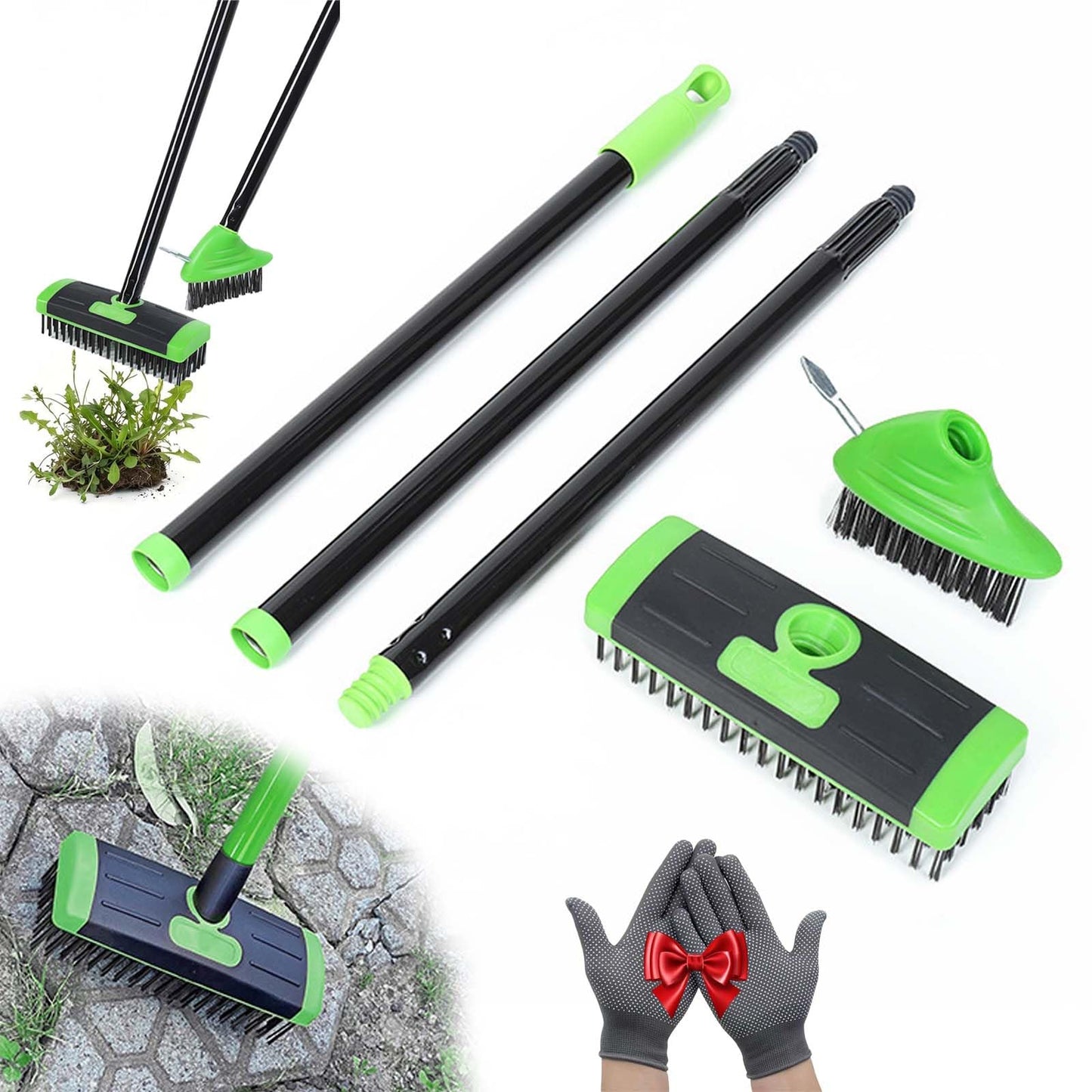 3-In-1 Outdoor Cleaning Brush Set