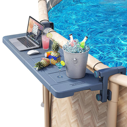 Above-Ground Poolside Bar Table