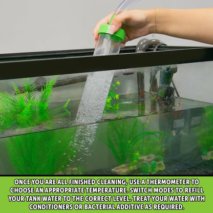 Complete Aquarium Water Change Siphon Kit