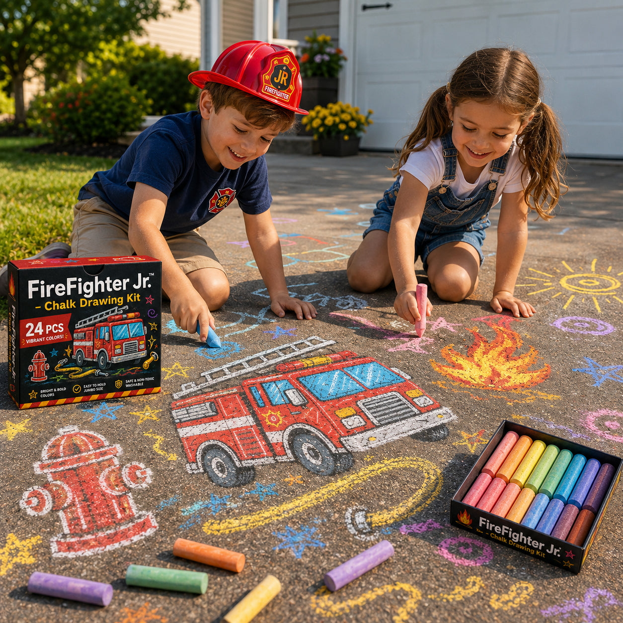Firefighter Water Gun Set