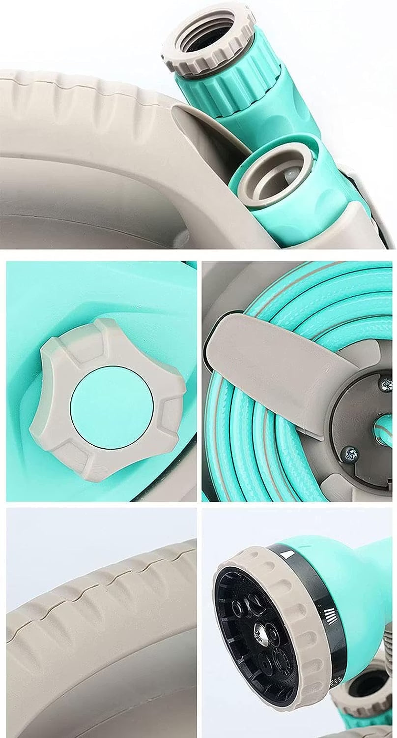Portable Retractable Water Hose Reel