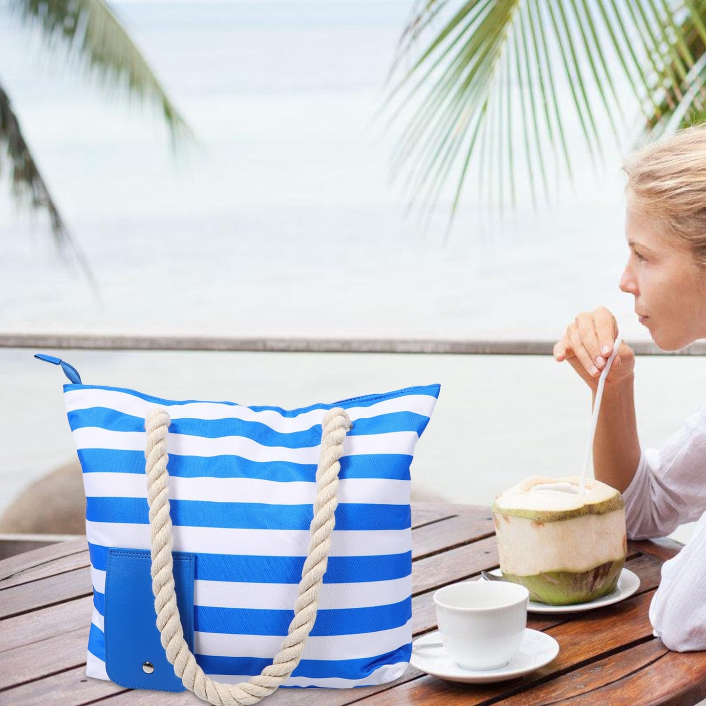 Insulated Tote Bag with Drink Dispenser