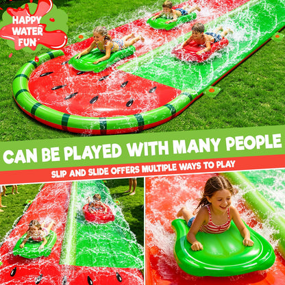 Backyard Summer Water Slide
